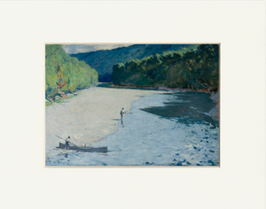 Matted Print, "Lower Camp Pool"